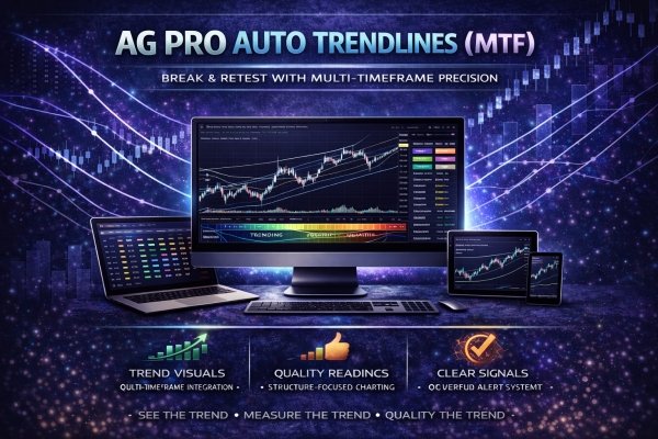 AG Pro Auto Trendlines (MTF) - Break/Retest - Community - OS AG Pro Auto Trendlines (MTF) - Break/Retest - Community - OS