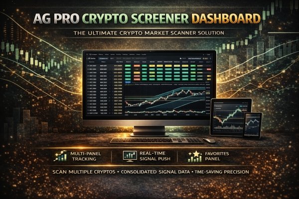 AG Pro Crypto Screener Dashboard AG Pro Crypto Screener Dashboard